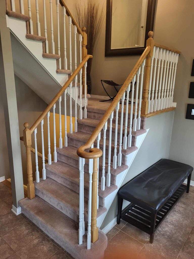 stairs before